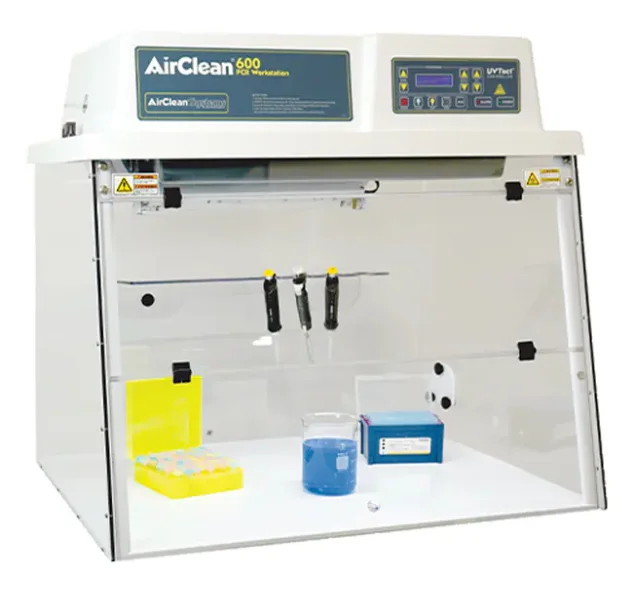AirTeckSleeper エアテック Airclean Systems PCR Workstation With UVTect Microprocessor | LabX.com