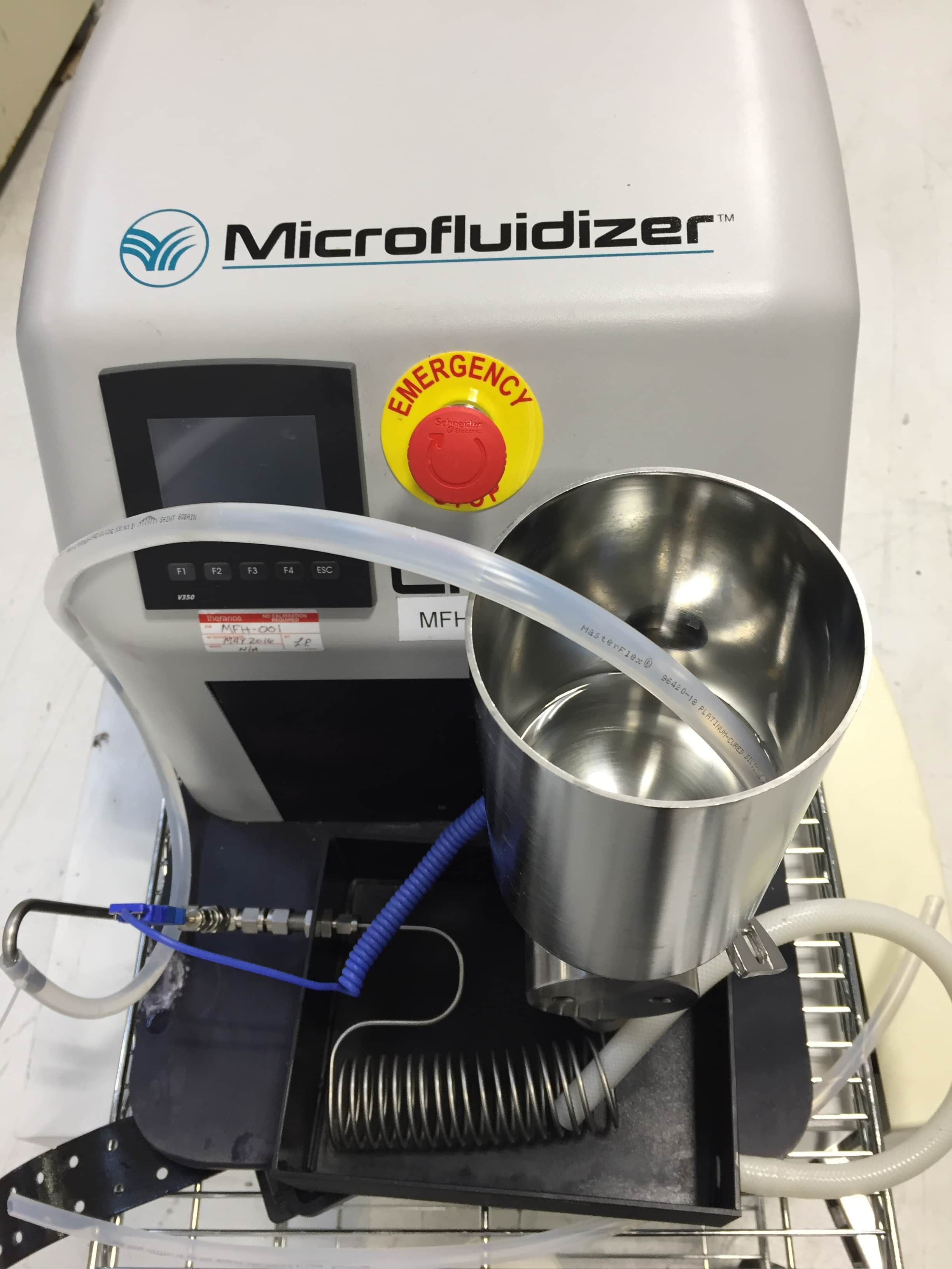 Microfluidics Microfluidizer 2016 LM10
