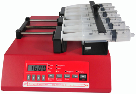 NE-1600 Six Channel Programmable Syringe Pump