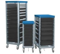 BenchPro Tray Carts, Adjustable