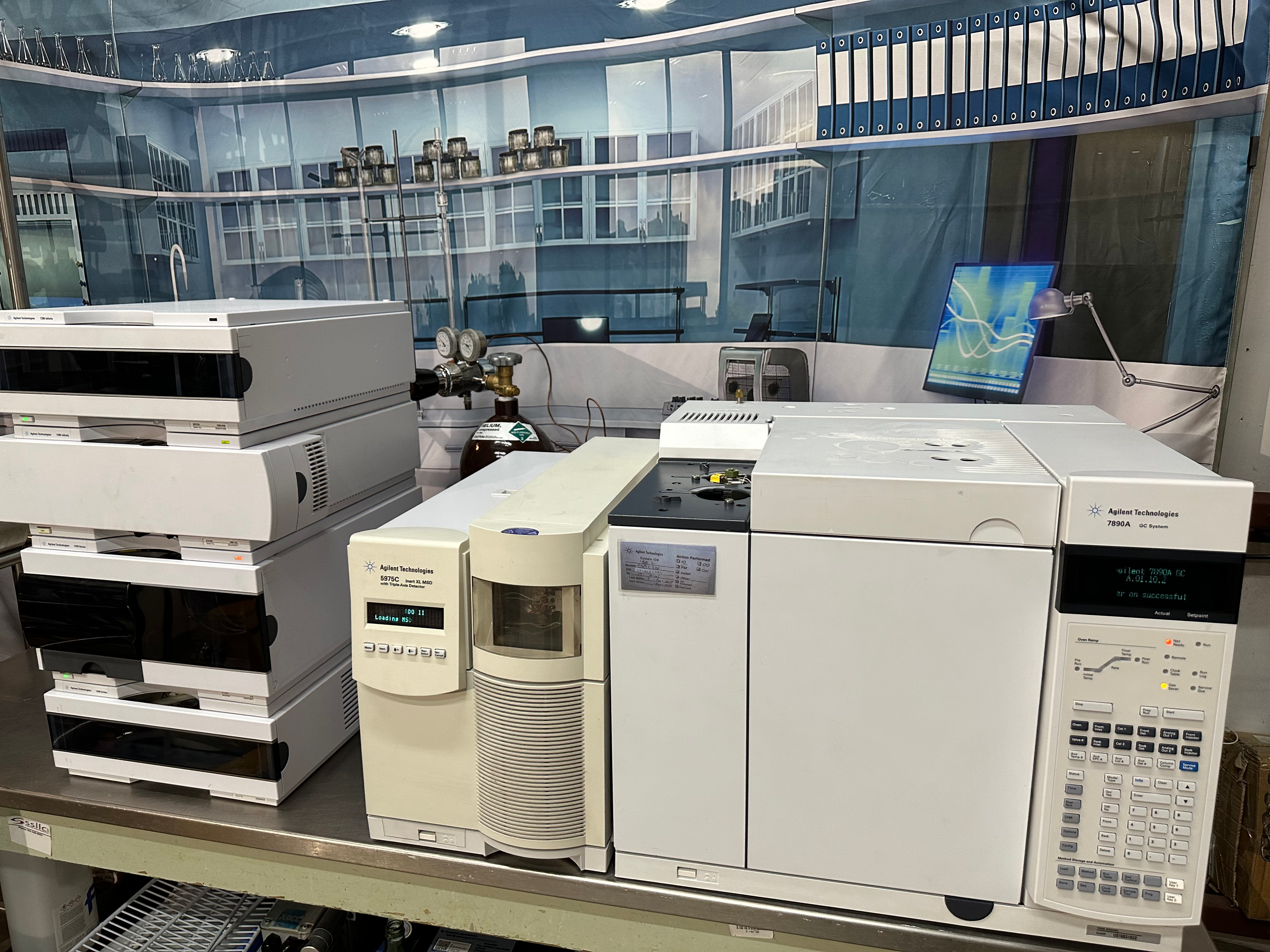 AGILENT 1200 1260 1290 INFINITY DAD ALS HPLC & 7890A 5975C GCMS