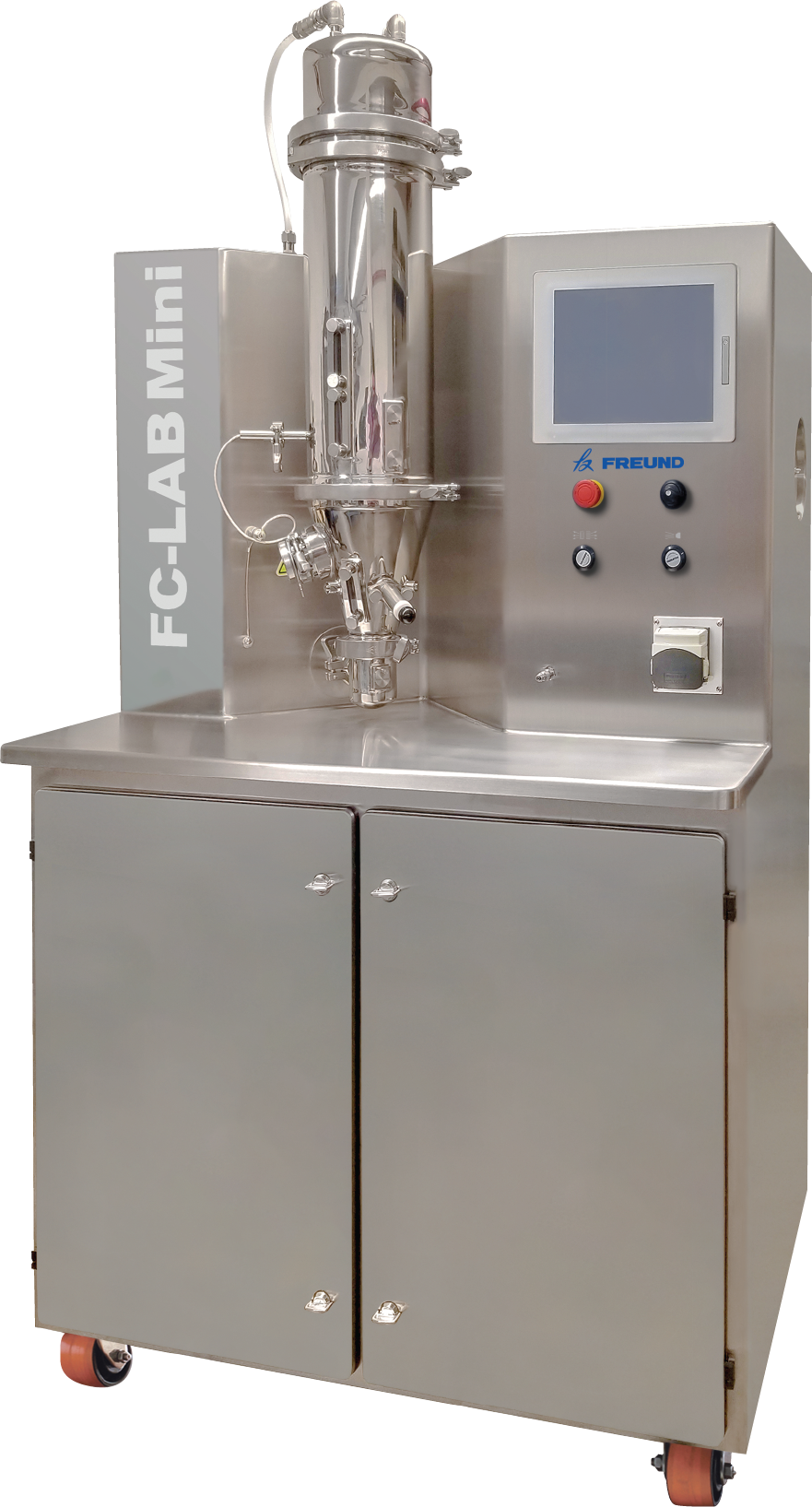 FREUND - FC-LAB Mini Flo-Coater Multi-Purpose Laboratory Fluid Bed System (Patented)