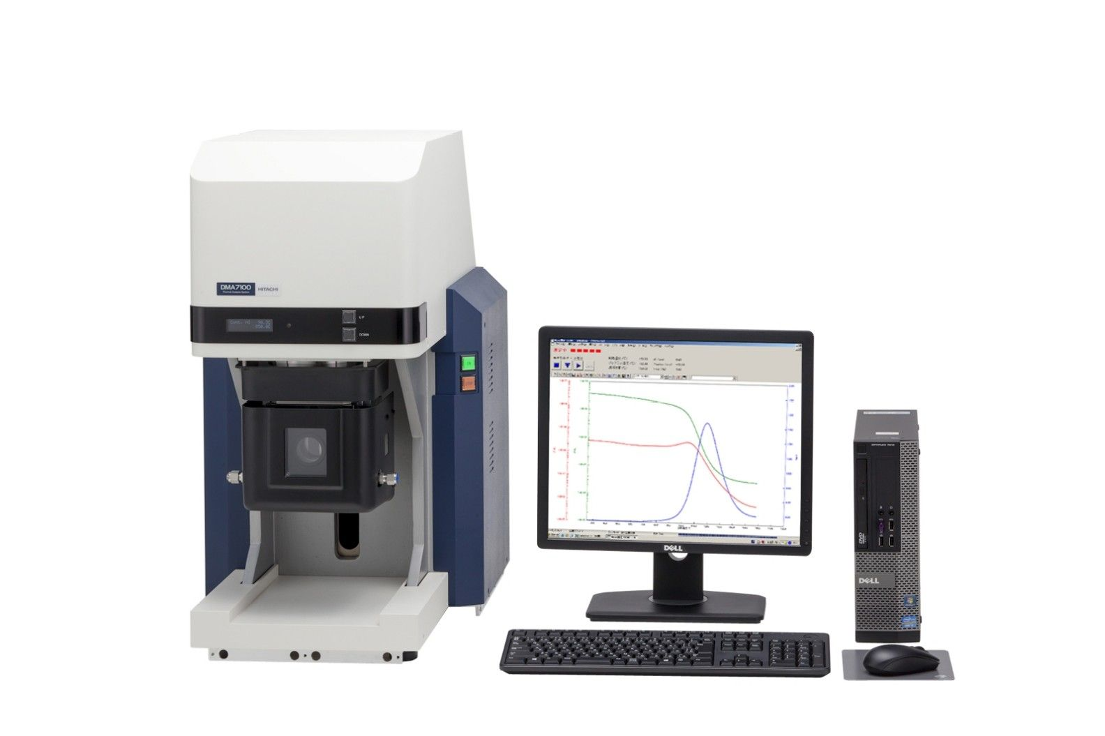 DMA7100 with Real-View and Humidity Control Options to take DMA Testing to the Next Level