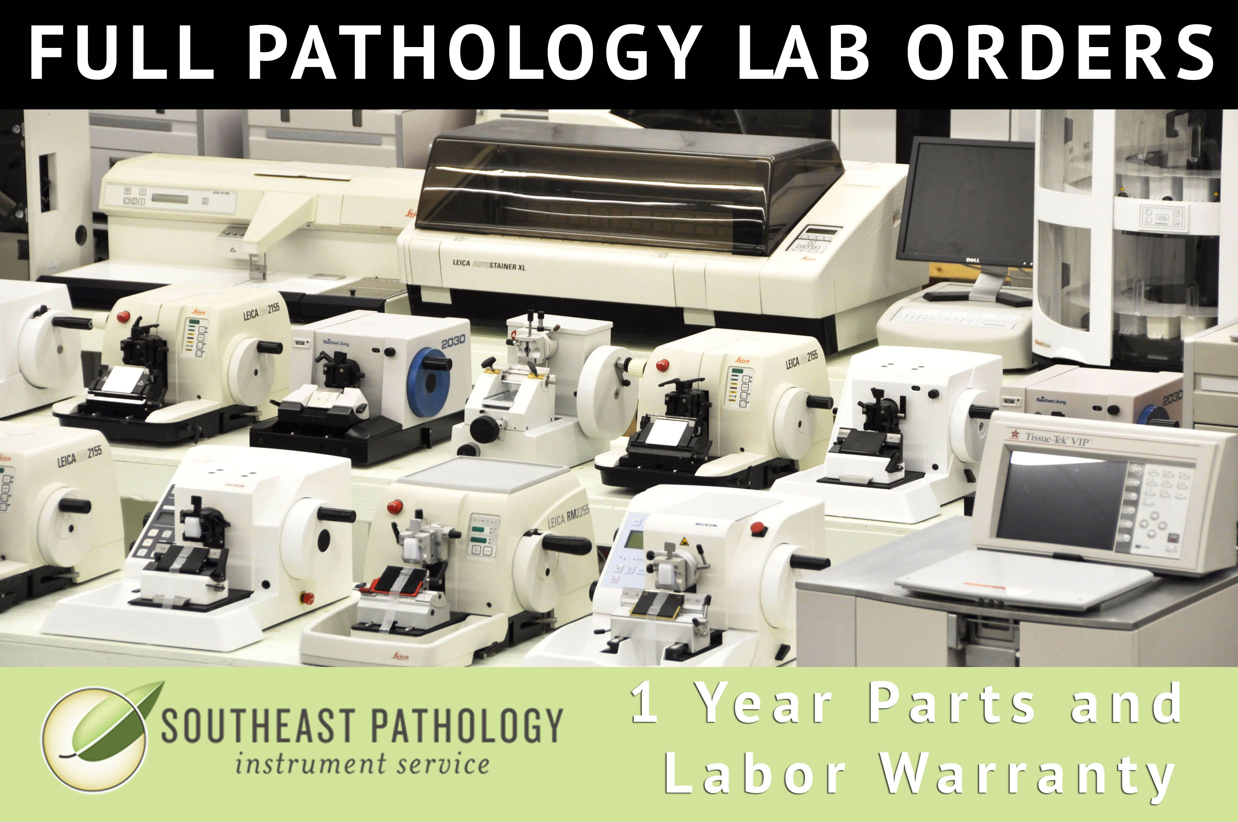 Full Lab Orders by Southeast Pathology Instrument Service 