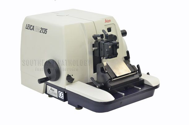 Leica RM2135 microtome, refurbished, 1 year warranty- Southeast Pathology Instrument Service