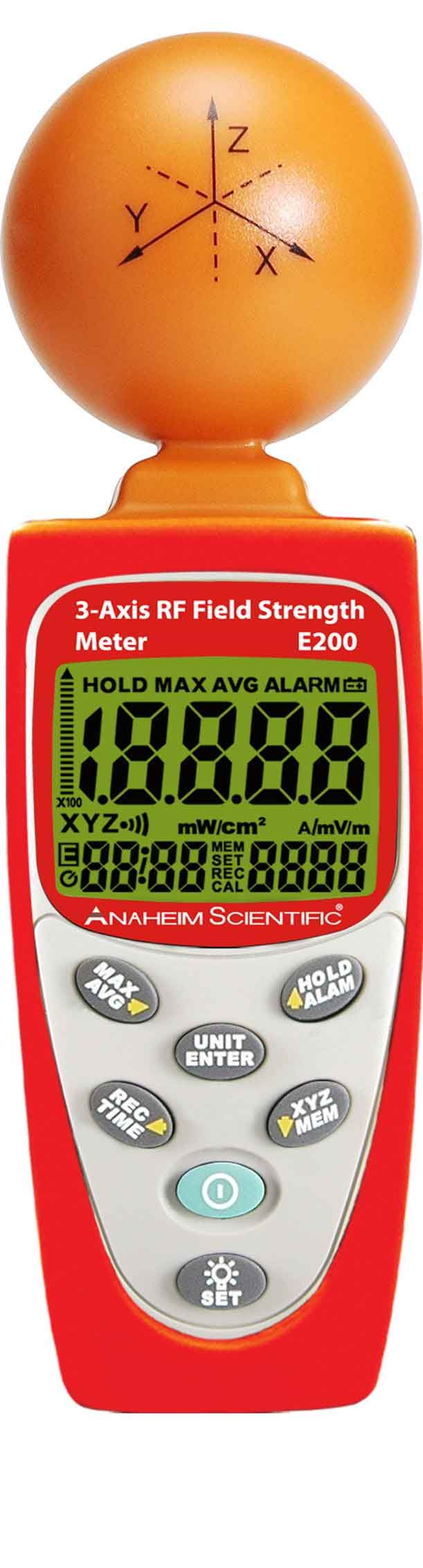 E200 3-Axis RF Field Strength Meter