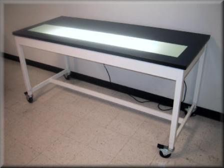 Illuminated Table Top Light Tables from RDM