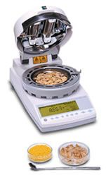 MOC-120H - Accurate moisture measurement with new weight sensor: UniBloc
