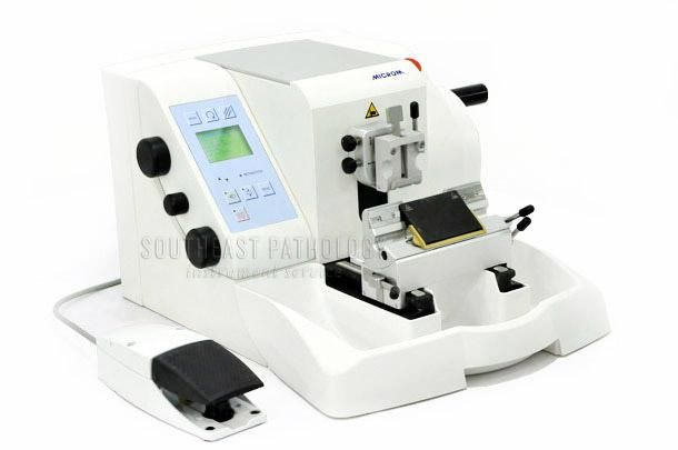 Microm HM 355S-2 Automatic Microtome, refurbished, 1 year warranty- Southeast Pathology Instrument Service