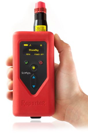SciAps ReportR&trade; Handheld Raman Spectrometer