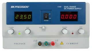 B&K Precision Model 1747 Dual Range DC Power Supply (0-35V, 0-10A or 0-60V, 0-5A)