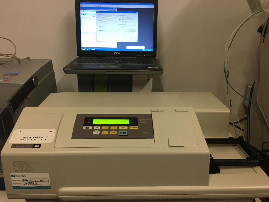 Molecular Devices M2 with laptop and softmax - Excellent condition