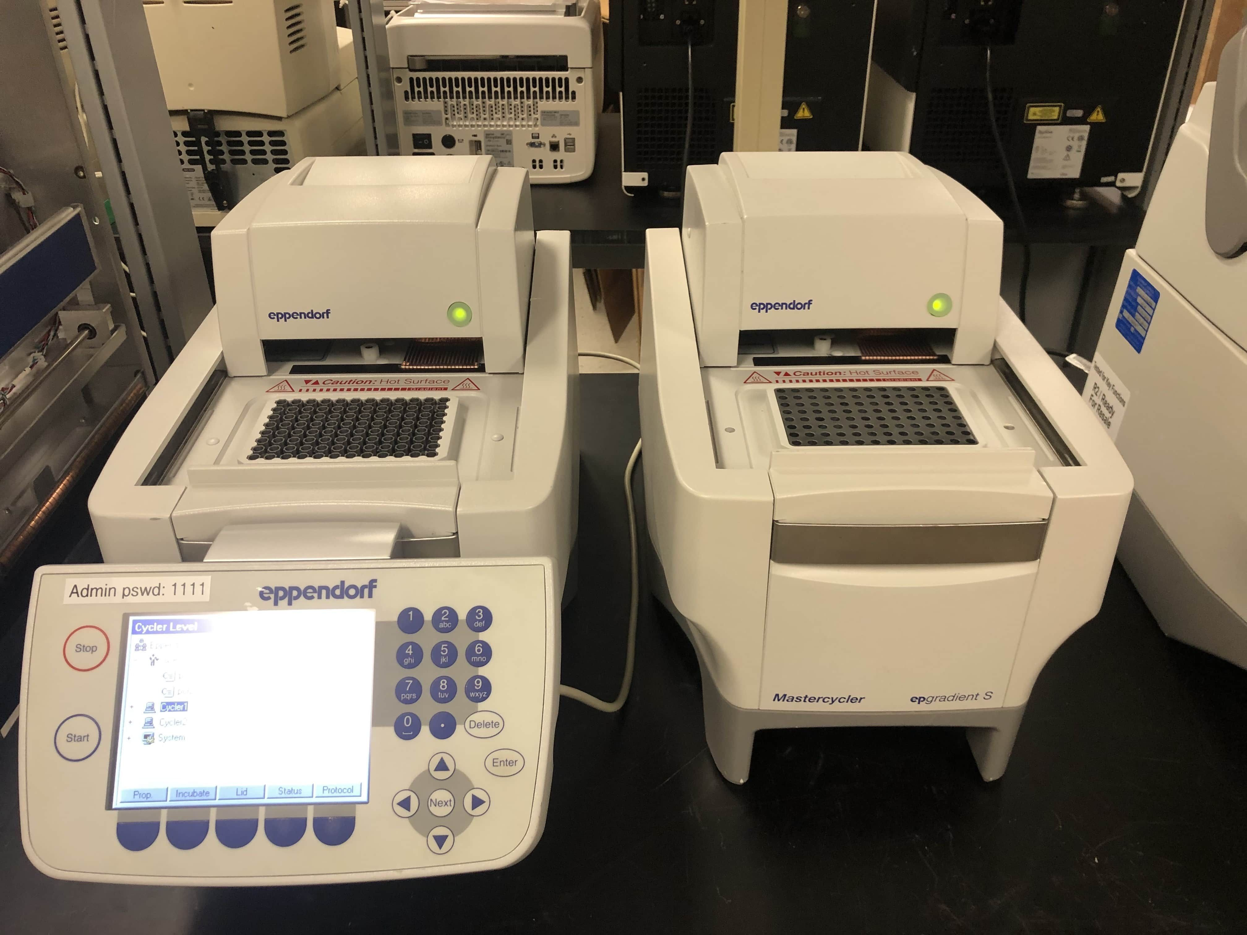 Eppendorf Mastercycler epGradient PCR 96 well cycler set- Temp Probe Tested