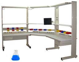 Grant Series Lab Benches with Chemical Resistant Laminate Top