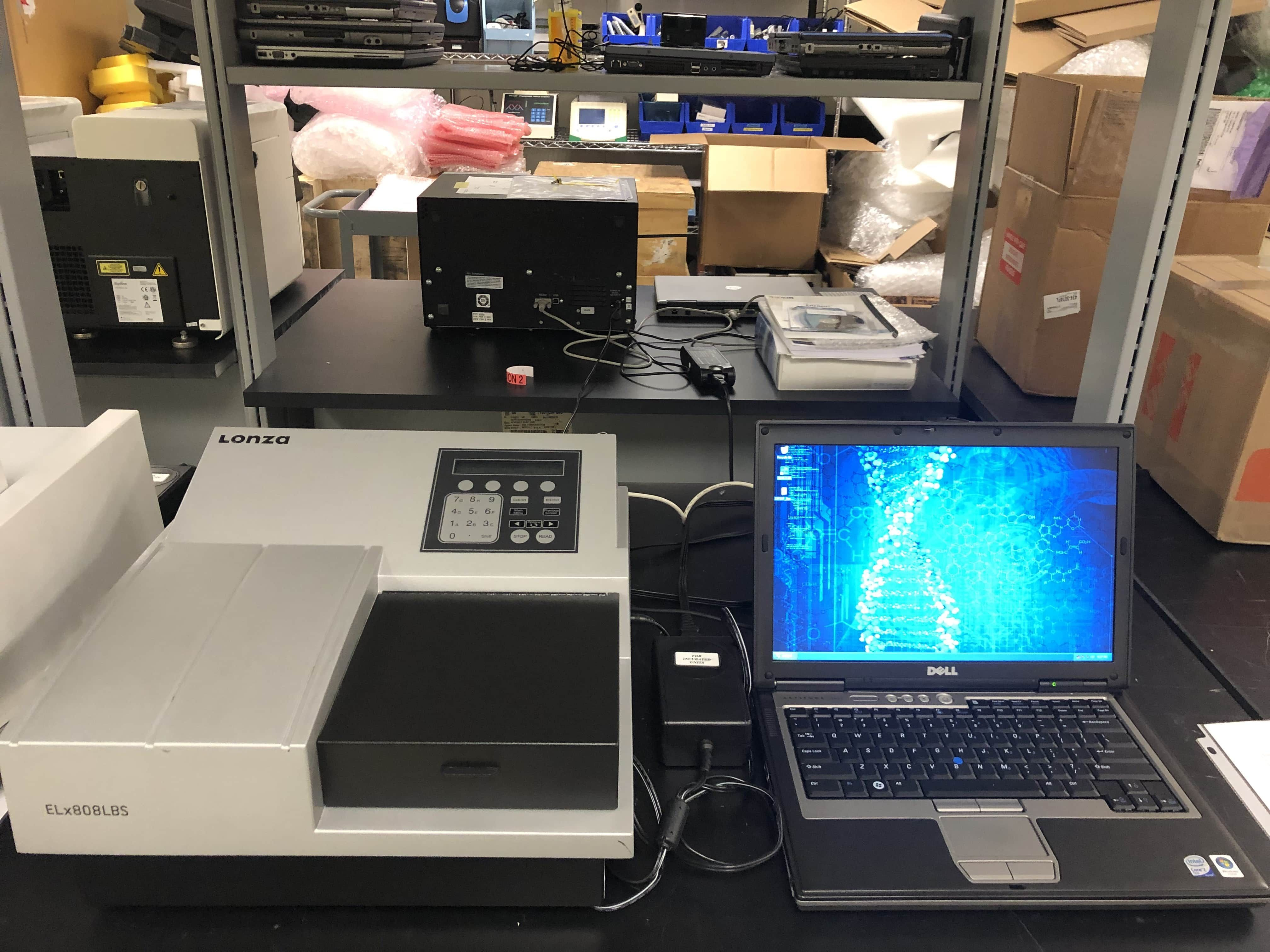 LONZA / Biotek ELX808IU  Plate Reader-New Performance Testing July 2019