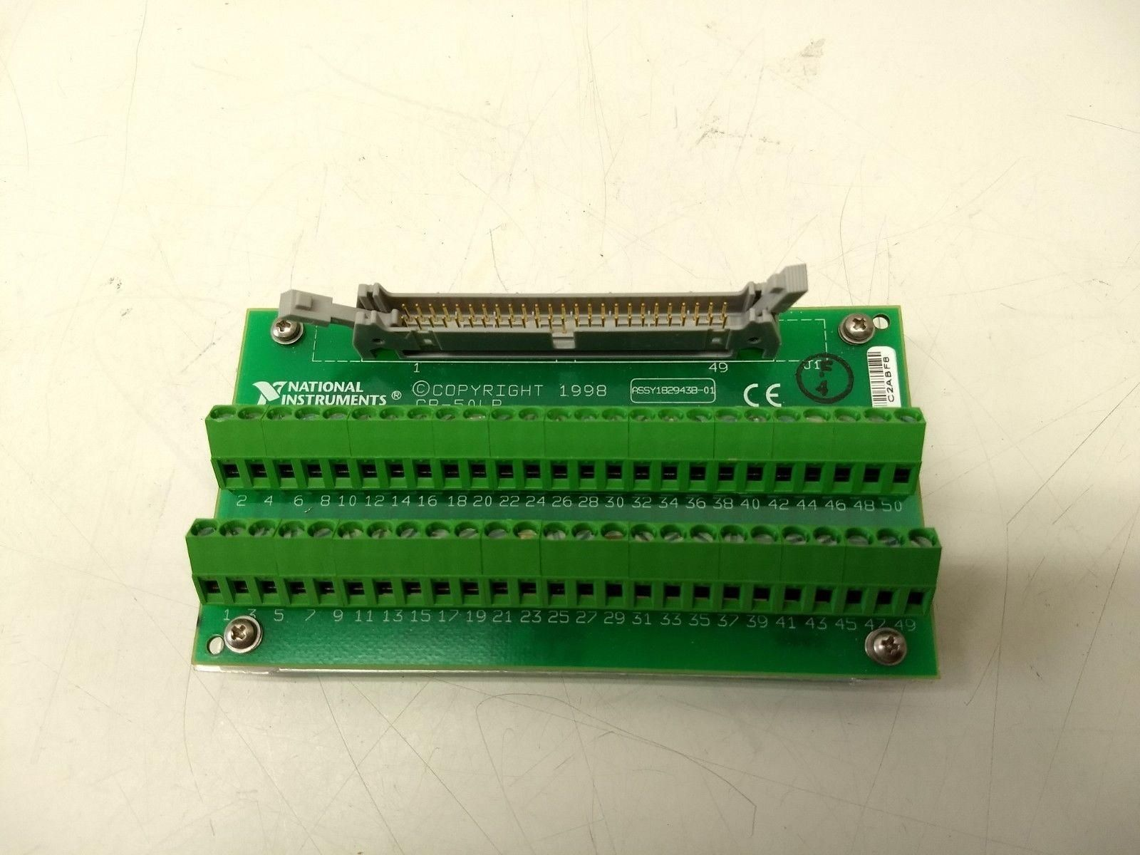 National Instruments CB-50LP Breakout Board, I/O Connector Block