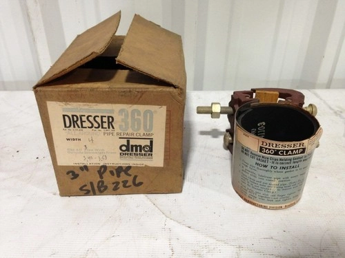 DMD Dresser 360 3" X 4" Full Circle Pipe Repair Cl