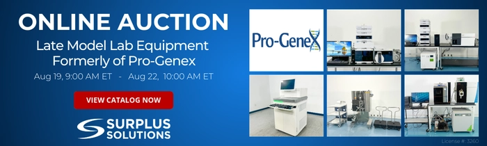 Progen Lab Machine Late Model Lab Equipment Formerly of Pro-Genex | LabX.com