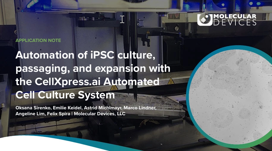 Revolutionizing iPSC Culture with Automation and AI