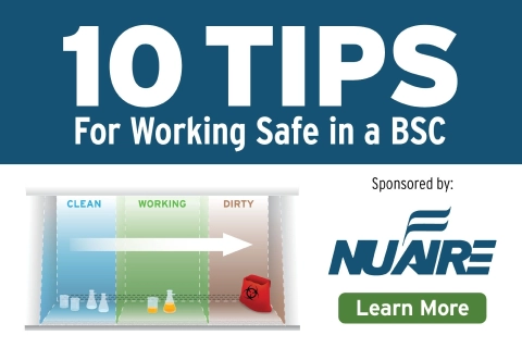 NuAire Ten Tips for Working Safe